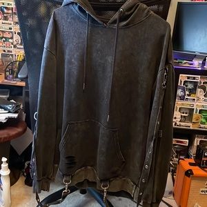 killstar bondage hoodie size M
